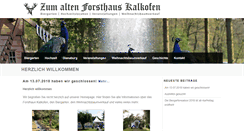 Desktop Screenshot of kalkofen.com